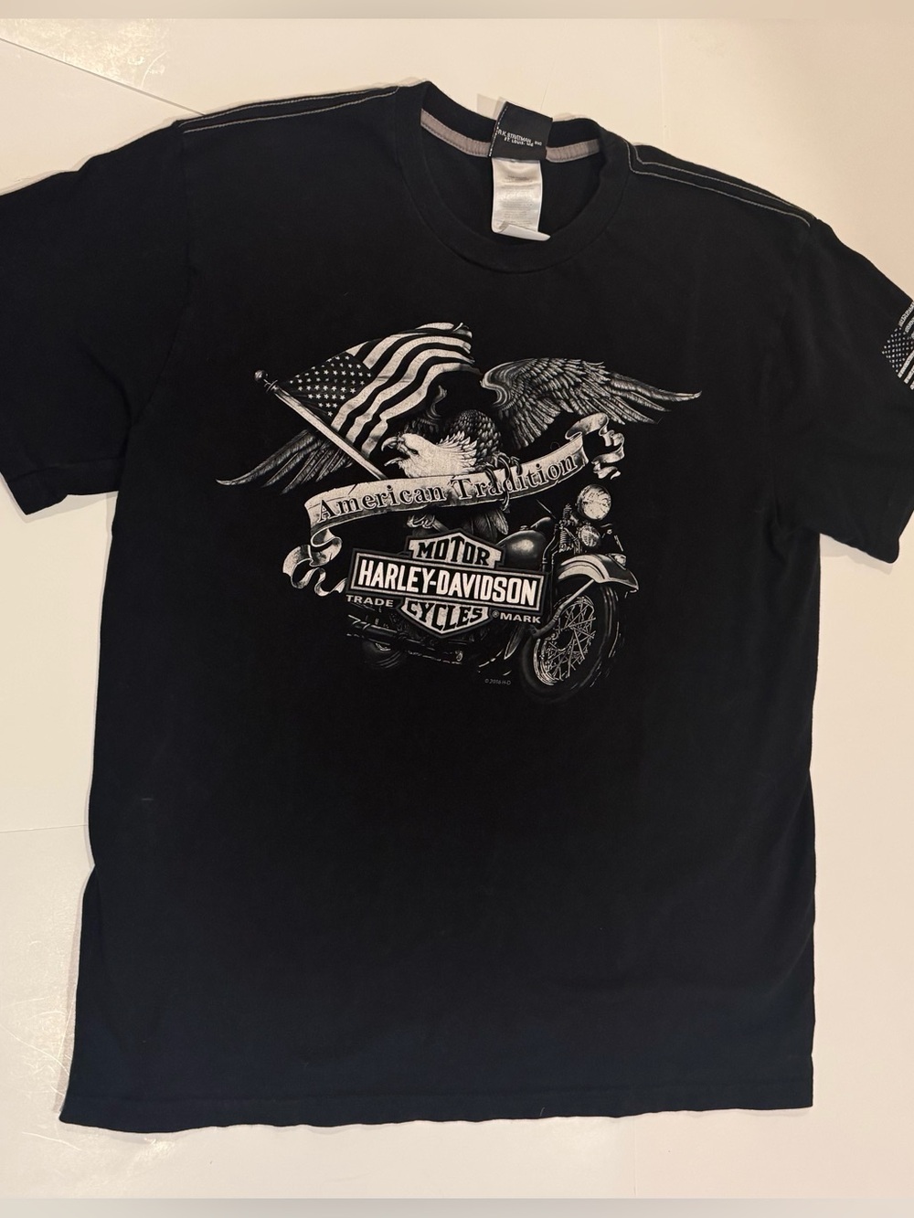 American Tradition Harley Davidson Smoky Mountains shirt